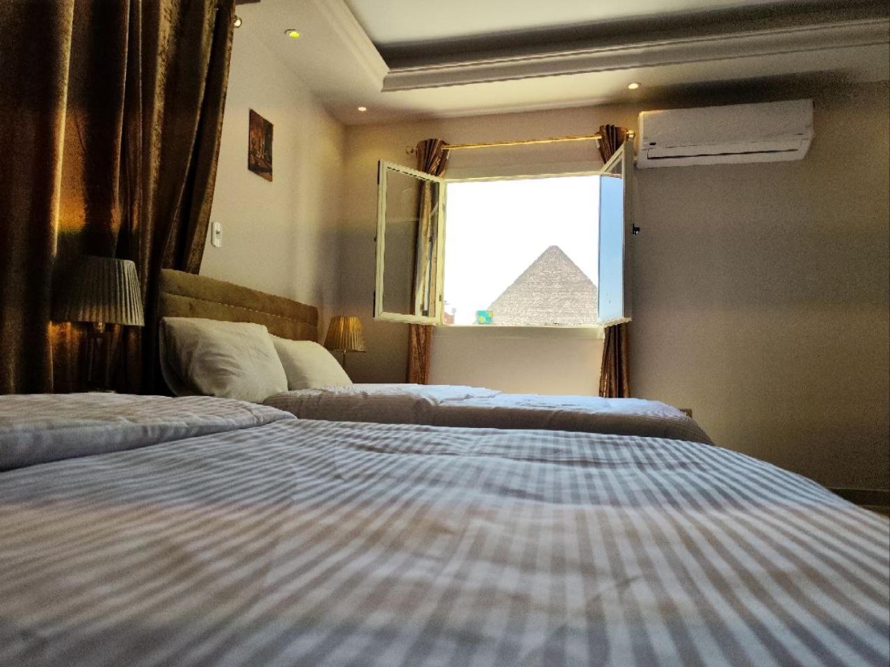 Hur Pyramids Land Inn Kafrat al Jabal Exterior photo