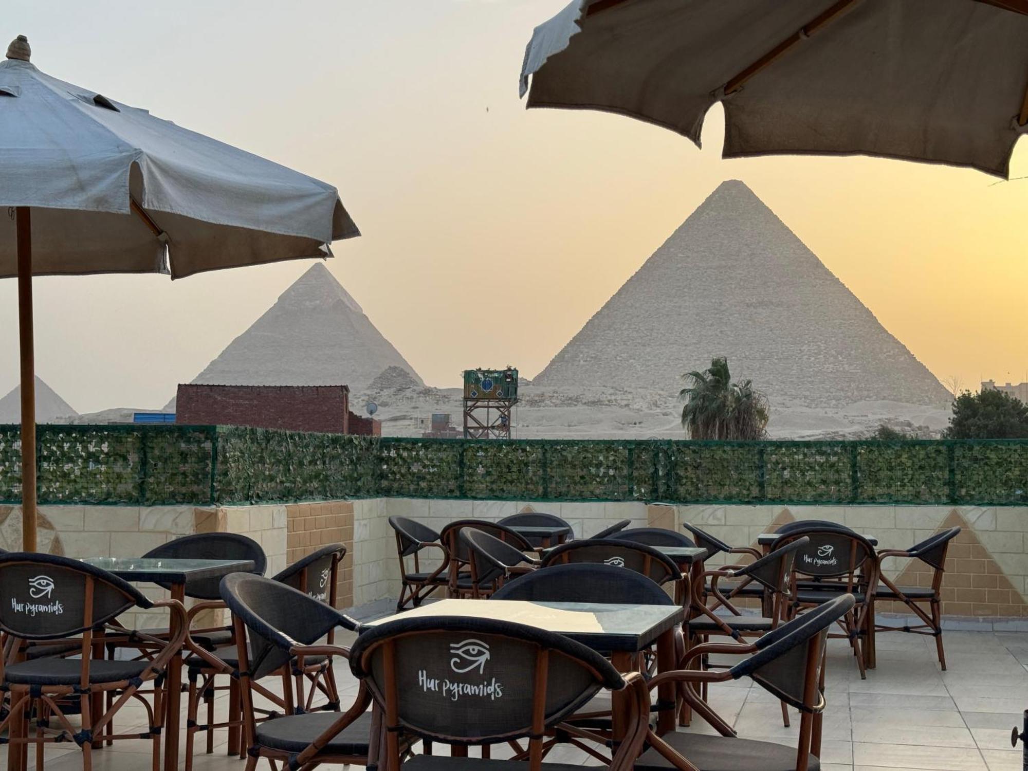 Hur Pyramids Land Inn Kafrat al Jabal Exterior photo
